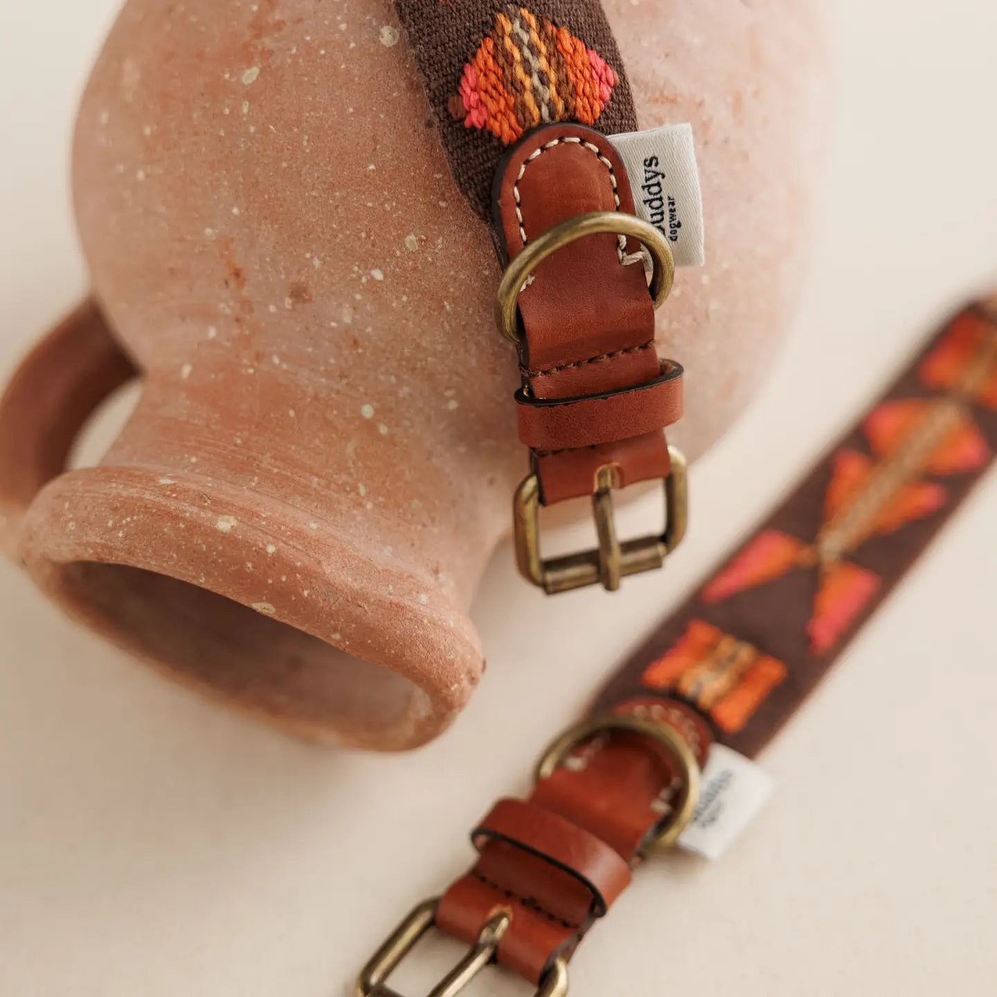 Collier Etna Brown - Buddys Dogwear