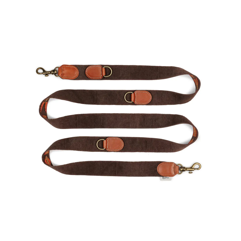 Laisse Etna Brown - Buddys Dogwear