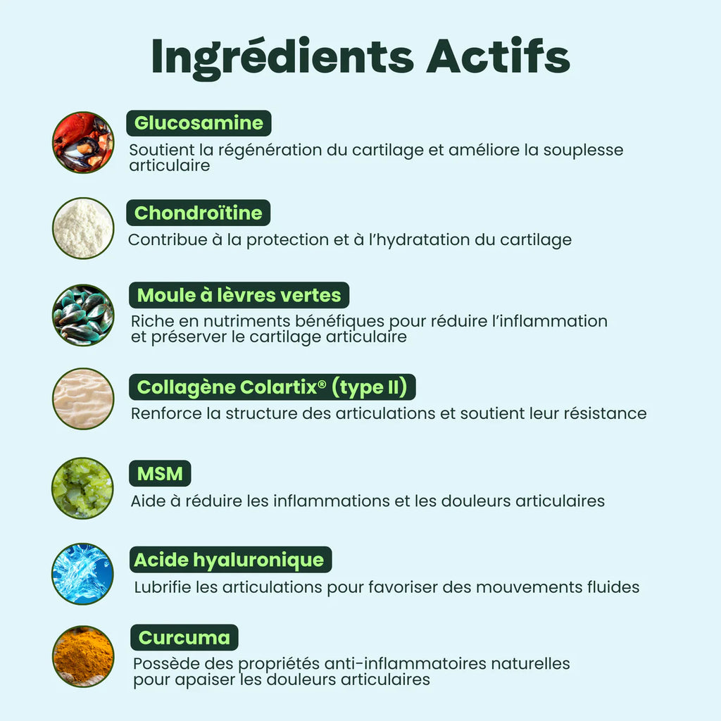 Complément alimentaire articulations - Besti