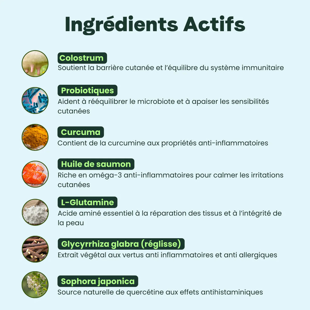 Complément alimentaire anti démangeaisons - Besti
