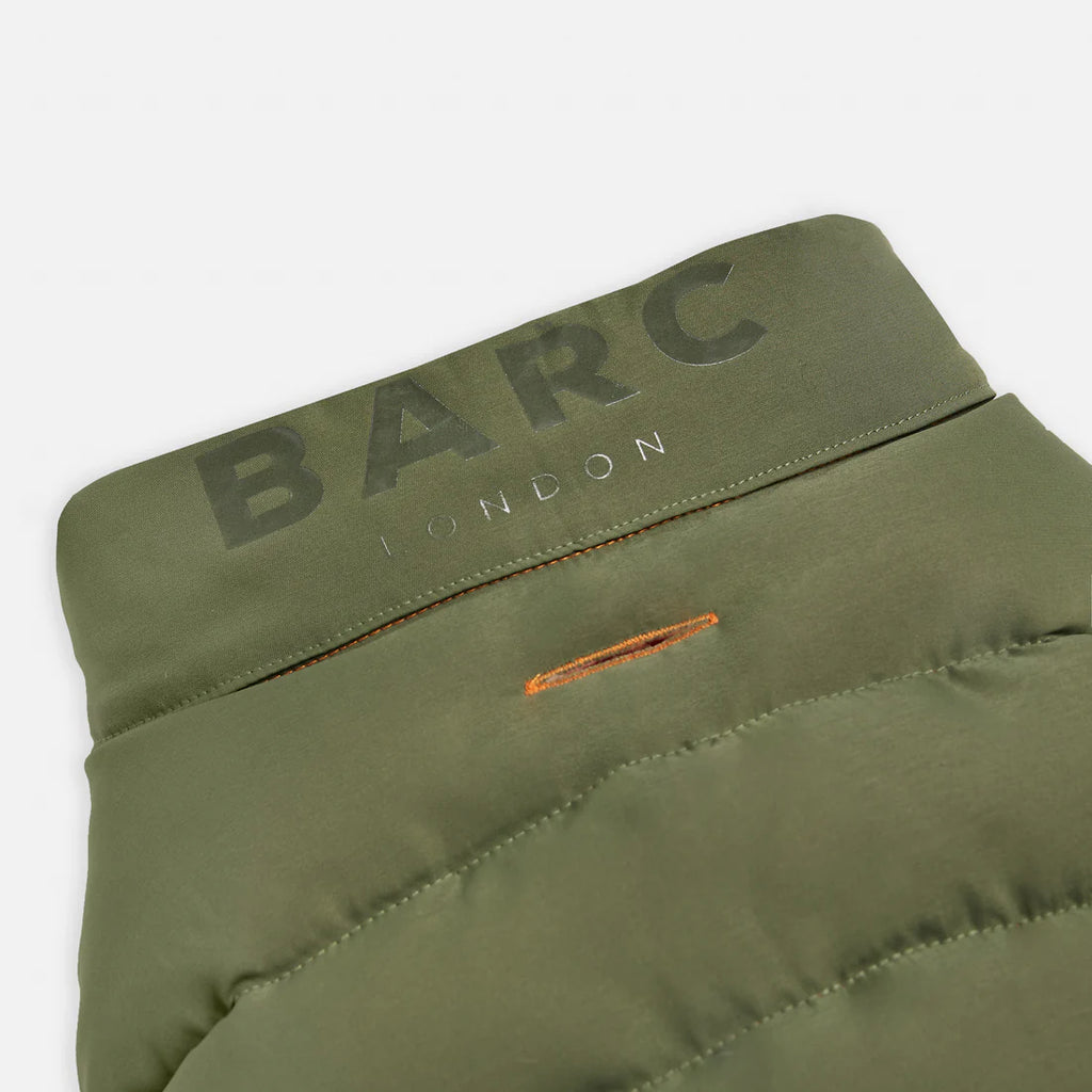 Doudoune corail et kaki - Barc London