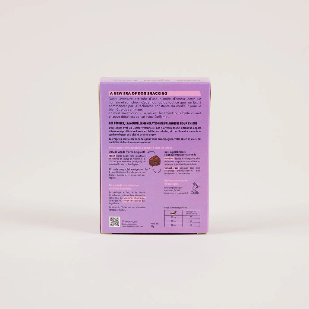 Les Pépites au poulet - Delamour