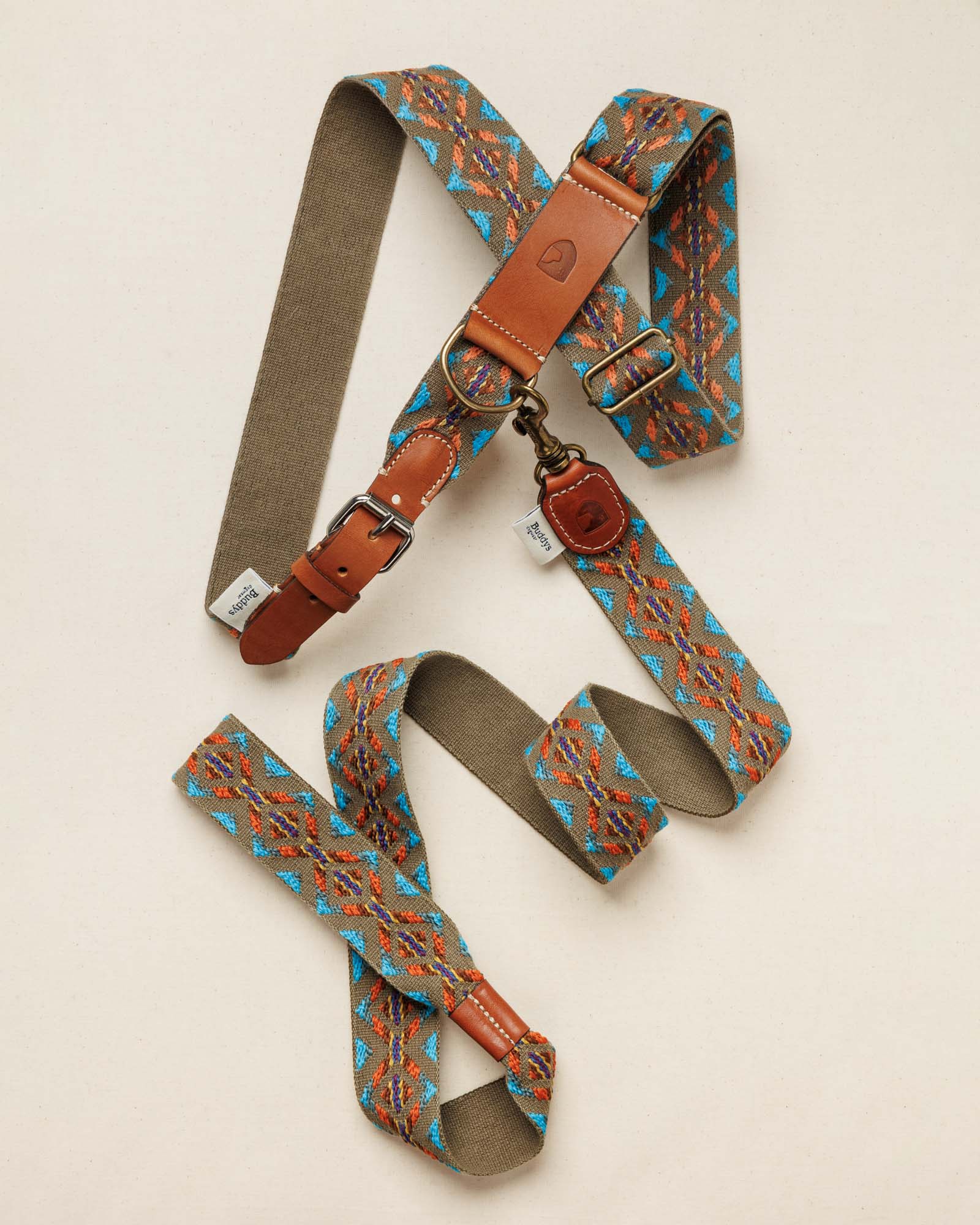 Harnais Etna Vert - Buddys Dogwear