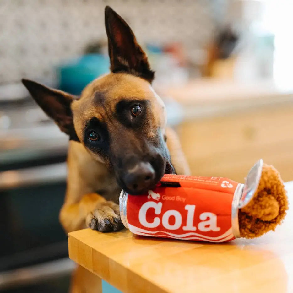 Peluche canette cola