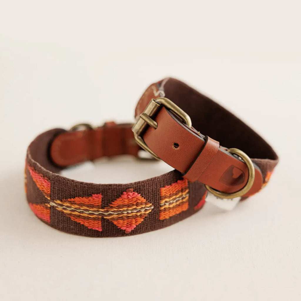 Collier Etna Brown - Buddys Dogwear