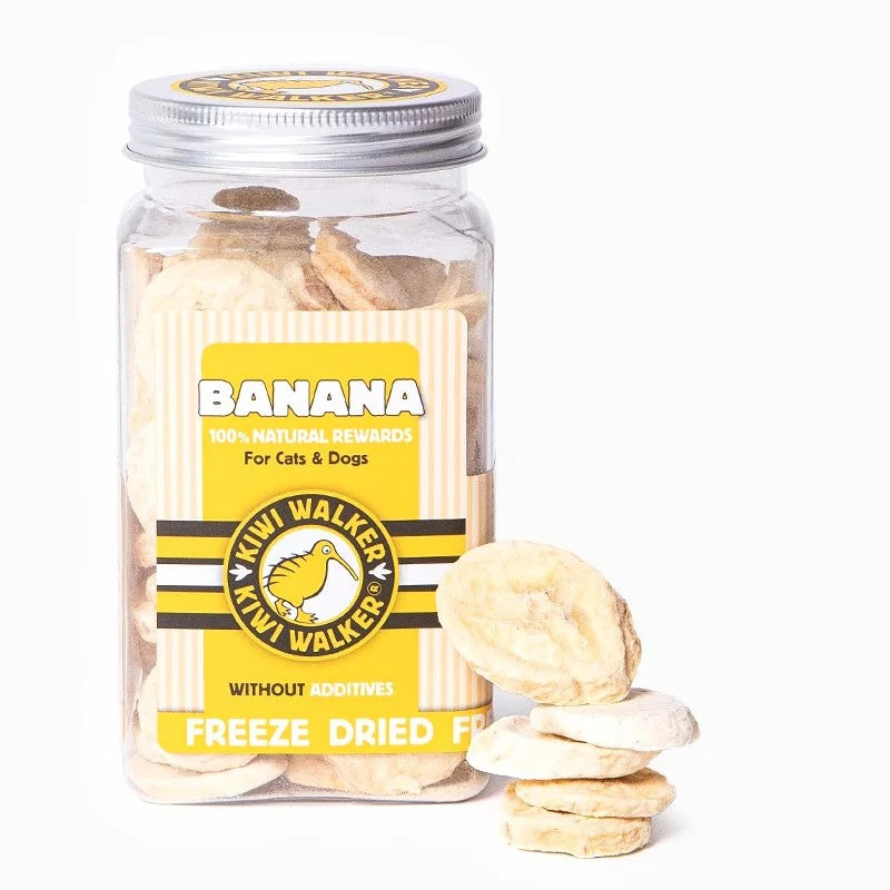 Friandises lyophilisées banane