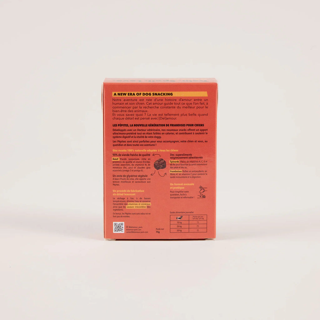 Les Pépites au boeuf - Delamour