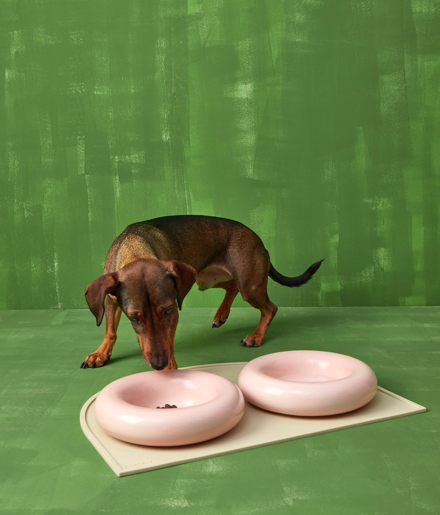 Gamelles en céramique rose - Hot Dog