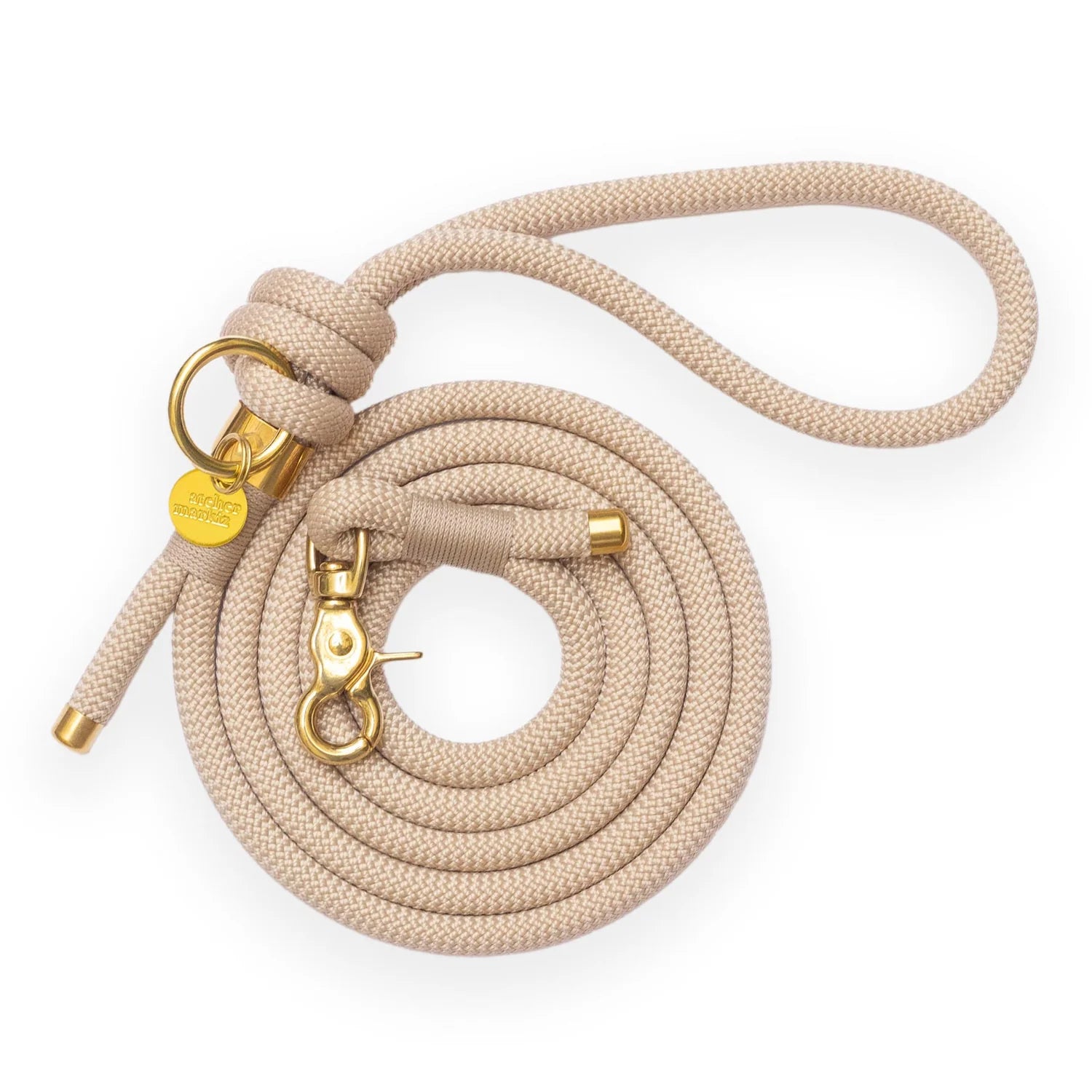 Laisse simple Latte -  Atelier Markiz