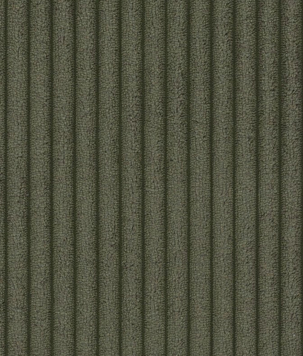 Panier en velours côtelé vert - Cafide